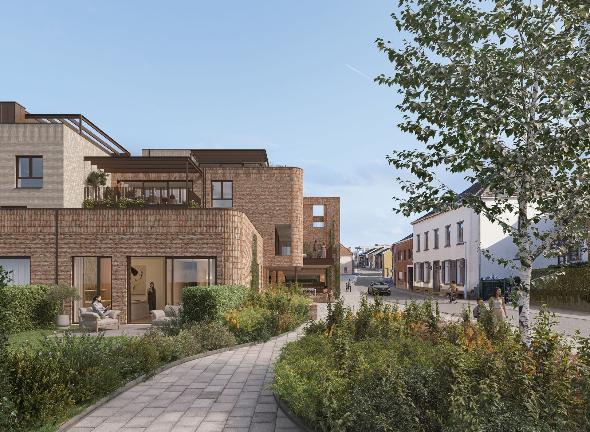 Kwalitatief interieur nieuwbouwappartement Voerhof – Ardea projectontwikkelaar Leefdaal